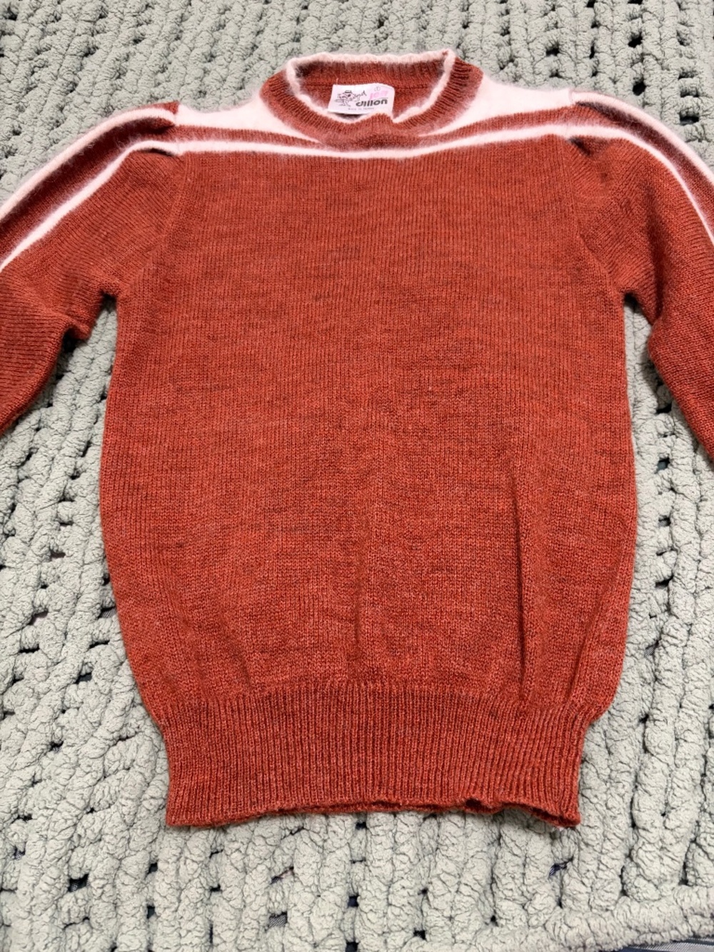 Vintage Jeff Dillon of London Wool Blend Sweater | Made in Taiwan Size 1 or XS